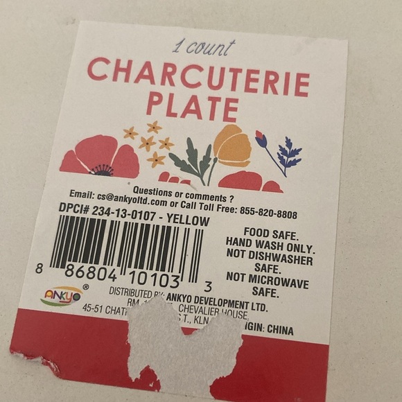 Target BP Yellow Charcuterie Plate - Picture 3 of 7